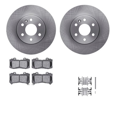 Dynamic Friction Co 6412-48136, Rotors with Ultimate Duty Performance Brake Pads includes Hardware 6412-48136